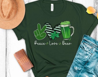 St. Patrick's Day shirt, Irish Beer shirt, Shamrock Beer shirt, St. Patrick's Day apparel, St. Patty's Day shirt, Green Beer shirt,