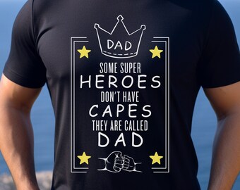 Camiseta del Día del Padre, Camiseta de papá, Camiseta del mejor papá del mundo, Camiseta de súper papá, Camiseta del papá número 1, Camiseta de regalo para el Día del Padre, Camiseta de la vida de papá, Regalo para papá