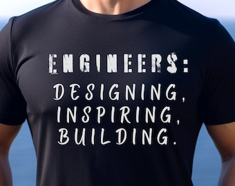 Engineer shirt, Engineer graduation shirts, Engineering Tshirt, Engineer gift, Engineering student tees, Science and engineering apparel