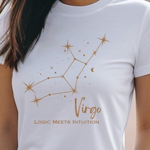 Virgo Tshirt, Virgo Zodiac shirt, Virgo horoscope shirt, Virgo gift ideas, Virgo Birthday Gift, Astrological Sign Tshirt, Astrology Shirt