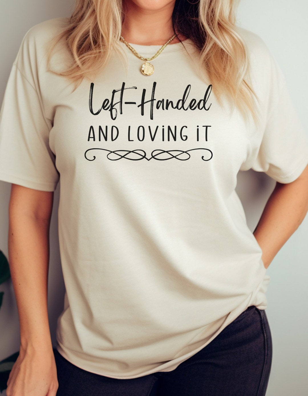 Left-handed T-shirt, Lefty Apparel, Left-handed Clothing, Funny Left ...
