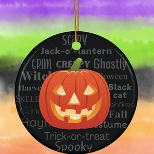 Halloween ornament, Spooky decor, Halloween home decoration, Halloween tree ornament, Scary Halloween decor, Halloween party decoration