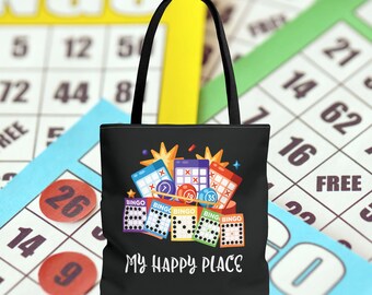 Bolsa de bingo, Regalo para jugadores de bingo, Regalo para aficionados al bingo, Bolsa para accesorios de bingo