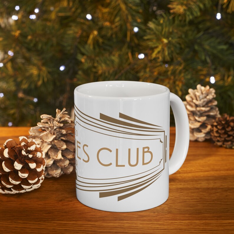 Wodehouse Drones Club Ceramic 11oz Mug | Jeeves Wooster | Bookish Gift | Classic Comedy Literature Coffee Cup | Gentleman's Club Gift image 7