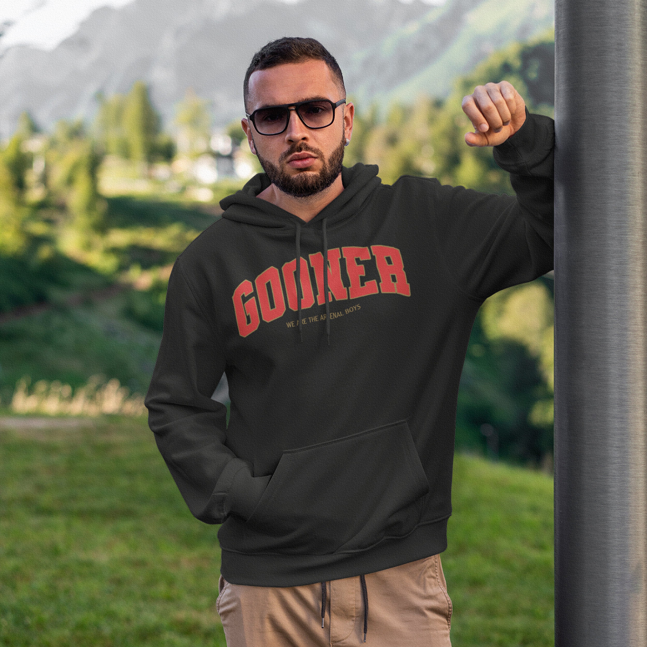 We are online the boys hoodie