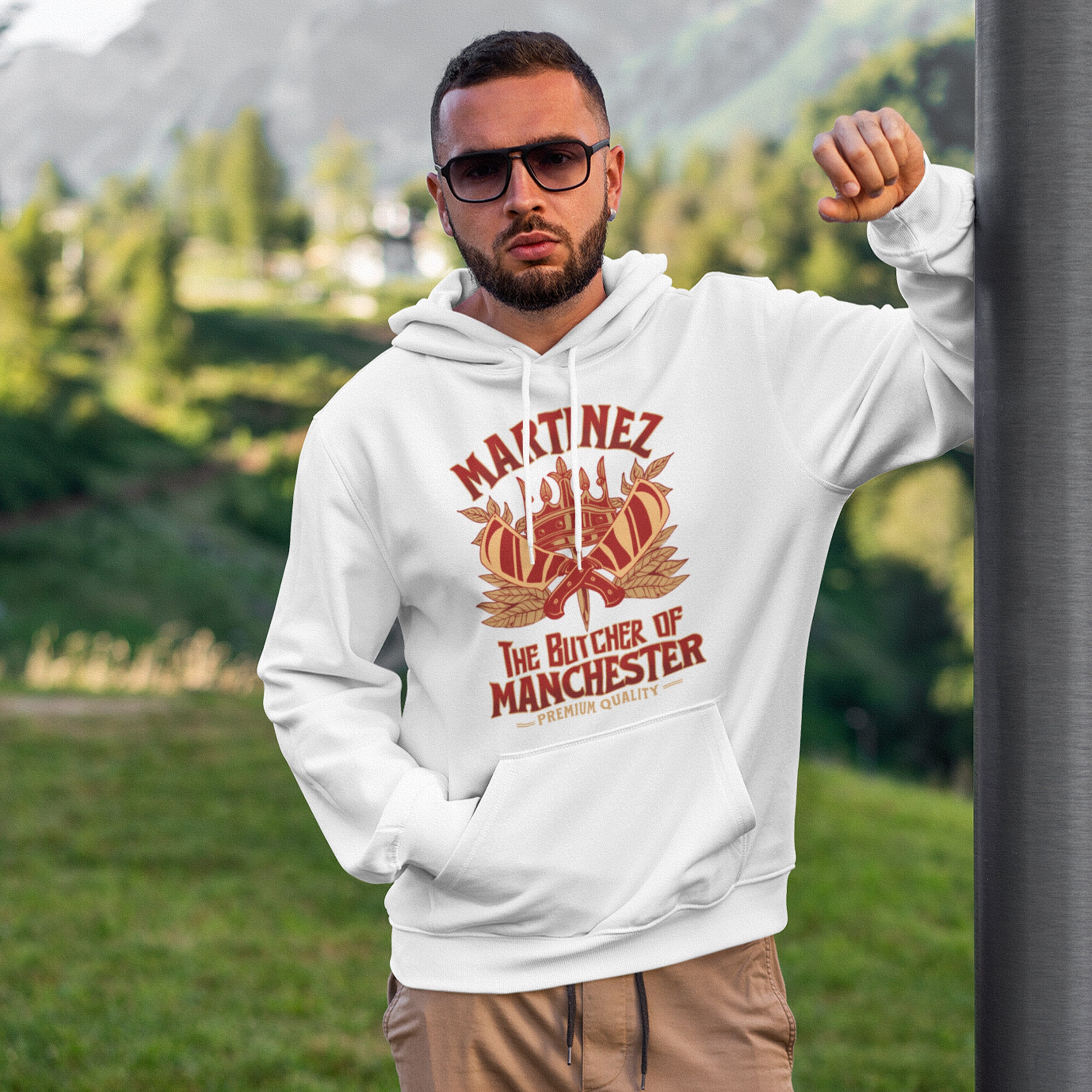 Manchester United Hoodie - Etsy UK