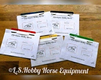 Hobby Horse Horse Passport - Hobby Horse Accessories - Equine Passport Horse
