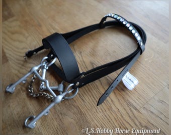 Hobby Horse curb bit - Hobbyhorse bridle dressage - Hobby Horse accessories - hobby horse