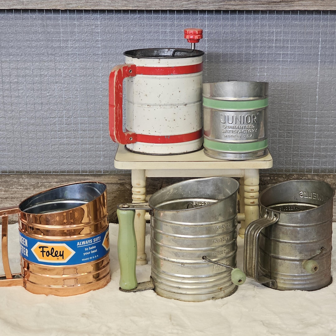 Choice Vintage Sifters / Various Style Sifters / French Country Decor ...