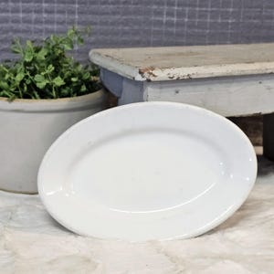 Ironstone Soap Dish / Trinket Holder / French Country Dish