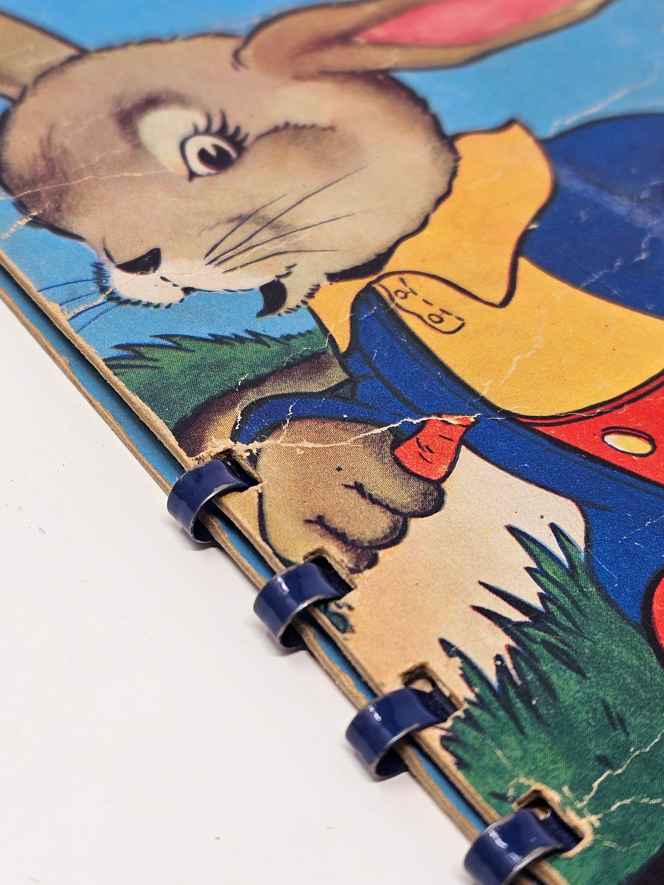 1940’s PETER RABBIT Spiral Bound Book - Etsy