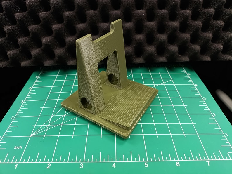 Almost Universal Desktop Radio Stand Holder Army Green