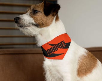 Cincinnati Bengals Football Who Dey Pet Bandana Collar