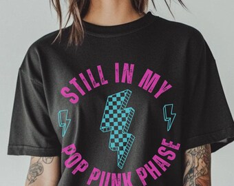 Comfort Colors Pop Punk Shirt, Elder Emo Shirt, Emo Gift, It Was Never a Phase Shirt, Emo T-shirt, Punk Concert Tee, Emo Concert Shirt