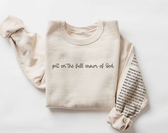 Christian Sweatshirt, Bible Verse Shirt, Religious Apparel, Faith Sweatshirt, Christian Crewneck, Jesus Sweatshirt, Gift for Christian Woman