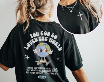 Aesthetic Christian Shirt, Christian Streetwear Apparel, Jesus T-Shirt, Bible Verse Shirt, Trendy Christian Clothing, Christian Merch Gift