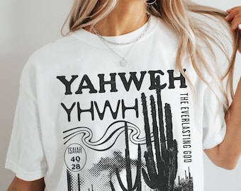 Christian Comfort Colors Yahweh Shirt