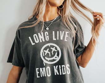 Comfort Colors Elder Emo Shirt, Emo Gift, It Was Never a Phase, Emo T-shirt, Pop Punk Shirt, Emo Lyrics, Pop Punk Music, When We Were Young