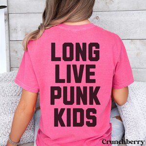 Comfort Colors Pop Punk Shirt, Elder Emo Shirt, Emo Gift, It Was Never a Phase, Emo T-shirt, Emo Lyrics, Pop Punk Music, Millennial Emo Tee image 7