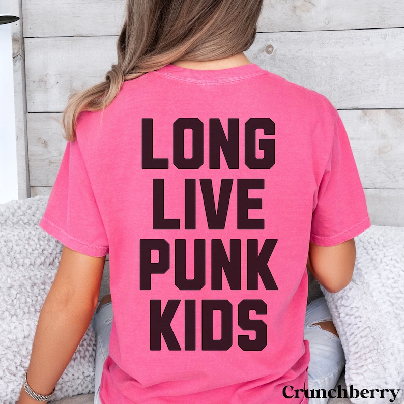 Comfort Colors Pop Punk Shirt, Elder Emo Shirt, Emo Gift, It Was Never a Phase, Emo T-shirt, Emo Lyrics, Pop Punk Music, Millennial Emo Tee image 7