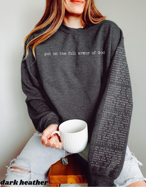 Christian Sweatshirt, Bible Verse Shirt, Religious Apparel, Faith Sweatshirt, Christian Crewneck, Jesus Sweatshirt, Gift for Christian Woman