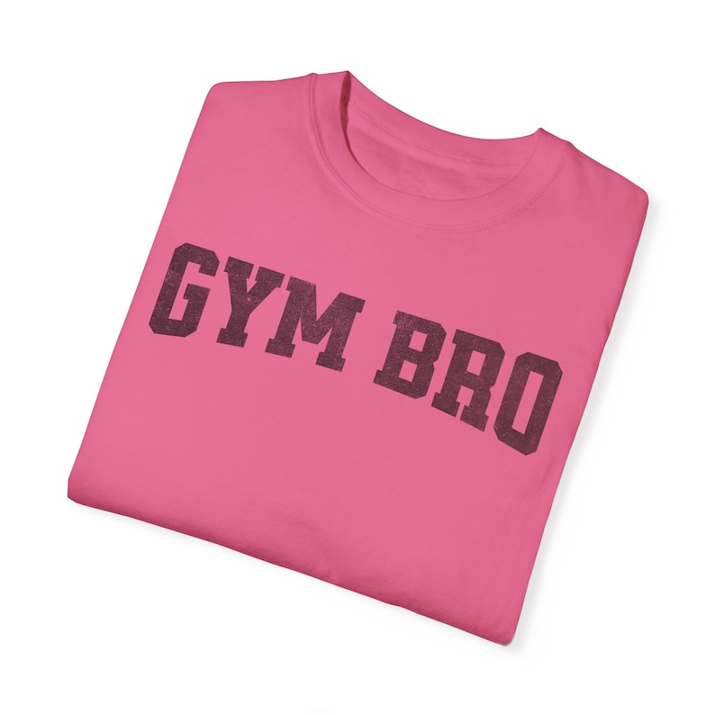 Oversized Gym Pump Cover, Comfort Colors Workout Shirt, Funny Gym Shirt, Weightlifting Tshirt, Gift for Gym Rat, Gym Girl Weightlifting Gift image 9