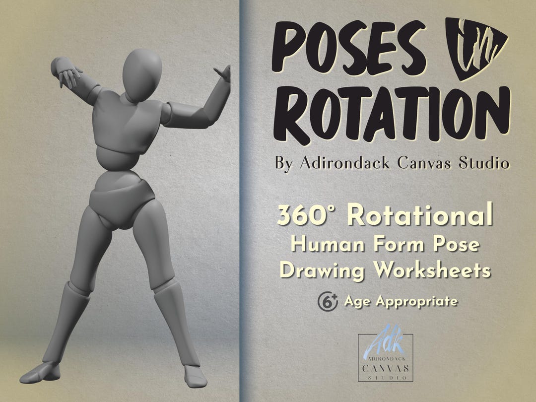 360 Degree Rotational Human Form Model, Mannequin Model, Drawing ...