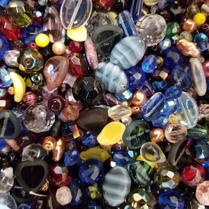 Lot Of 20 Mixed Assorted Bags of Beads for Jewelry Making Hobby