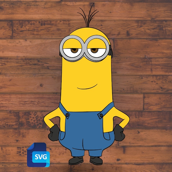 Cute Minions SVG and Png  free cut files