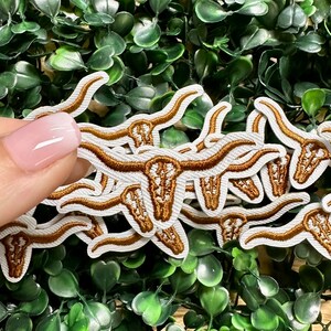 Longhorn Iron On Patch