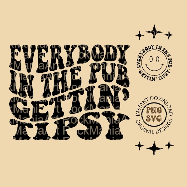 Everybody In The Pub, Everybody In The Pub SVG, Everybody In The Pub PNG, Trendy SVG, Trendy Png, Svg, Png