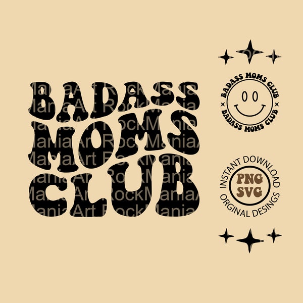Badass Moms Club, Badass Moms Club SVG, Badass Moms Club PNG, Svg, Png, Trendy Svg, Trendy Png, Bestseller Svg, Funny Svg, Svg, Png, Digital