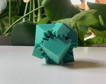 Fidget Gear Cube 3D-gedrucktes TikTok-Spielzeug für ADHS und Stressabbau | Riesige Auswahl an wunderschönen Farben und Größen | Tolles Weihnachtsgeschenk!