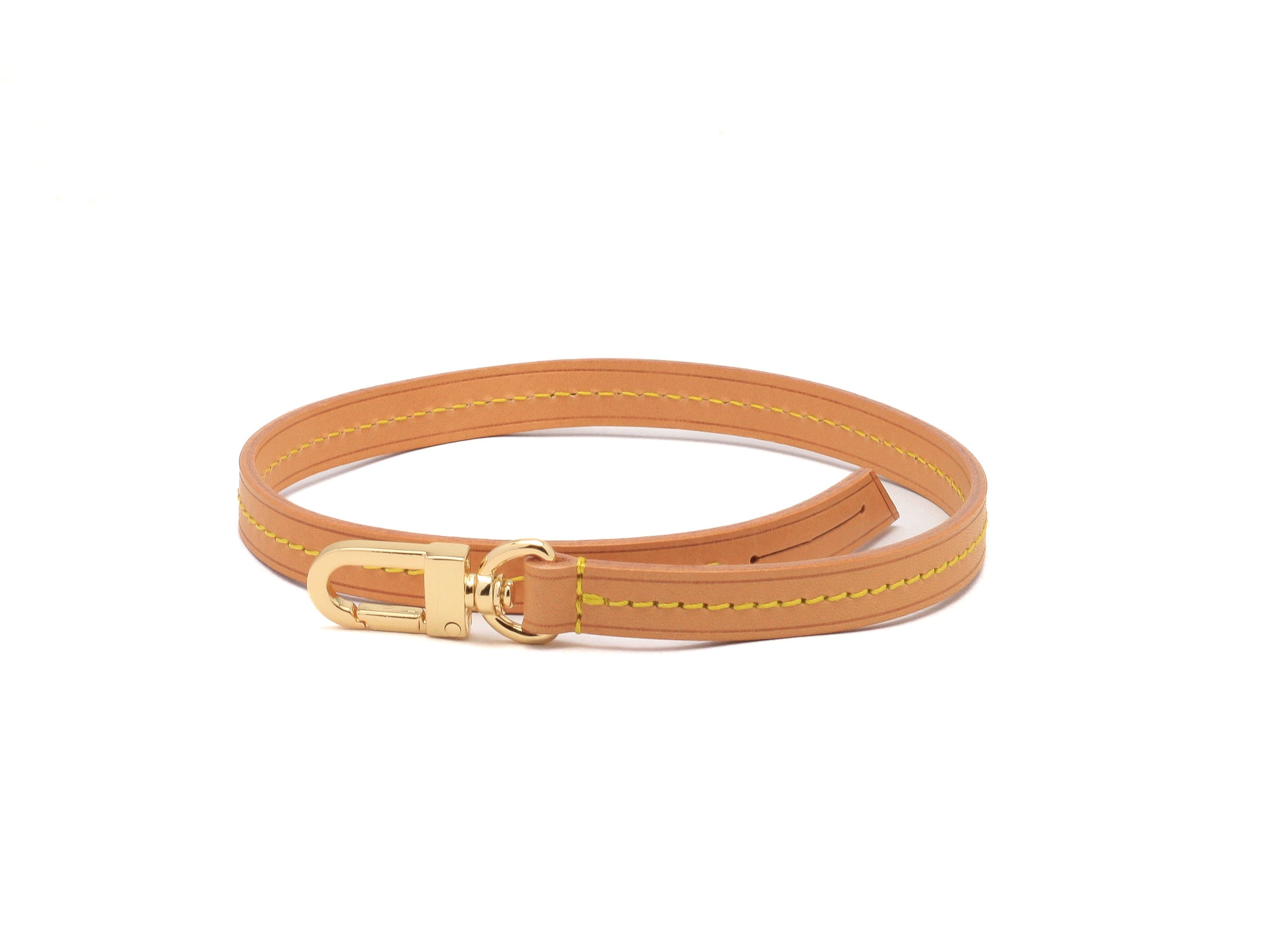 Louis Vuitton Strap Replacement Premium Cotton and Vachetta Leather Ad –  Timeless Vintage Company