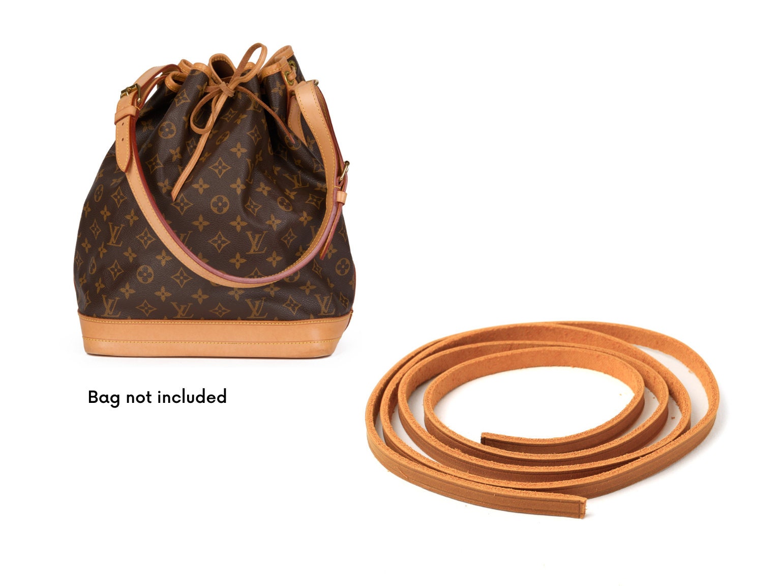 Louis Vuitton LV Drawstring Replacement With Cinch for Noe Bucket