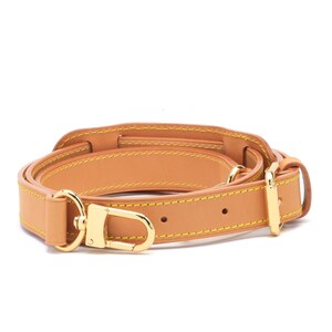 OULARIO Non Tanned Vachetta Leather Bandouliere Strap for Keep All 45 50 55 Speedy 40 Luggage Leather Strap