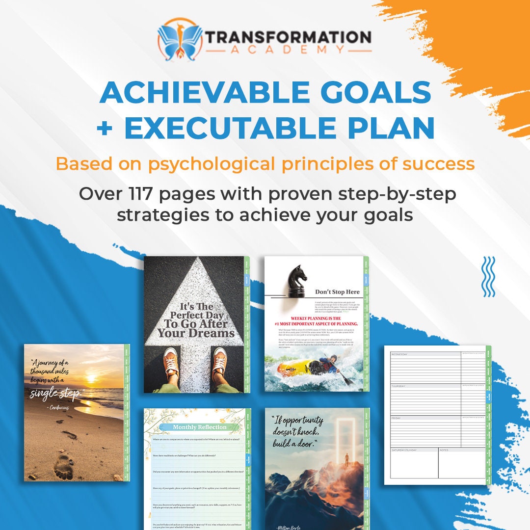 Ultimate Goal Setting Planner + Goal Setting Blueprint + FREE Online ...