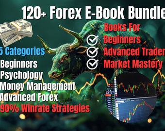 120+ To Self Learn Forex Trading | E-Book Bundle Collection | PDF | Digital Download