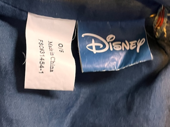 1990s Vintage Mickey Mouse Denim Duffle Bag - Cla… - image 8