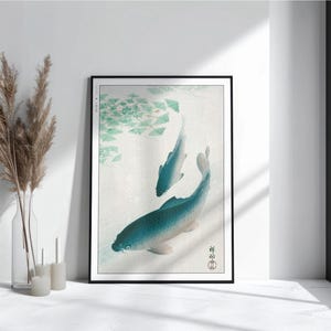 Animal Ukiyo-e Wall Art - Ohara Koson wall art, Nature-inspired decor, japan animal art, ukiyo-e art print, Japanese Art Poster