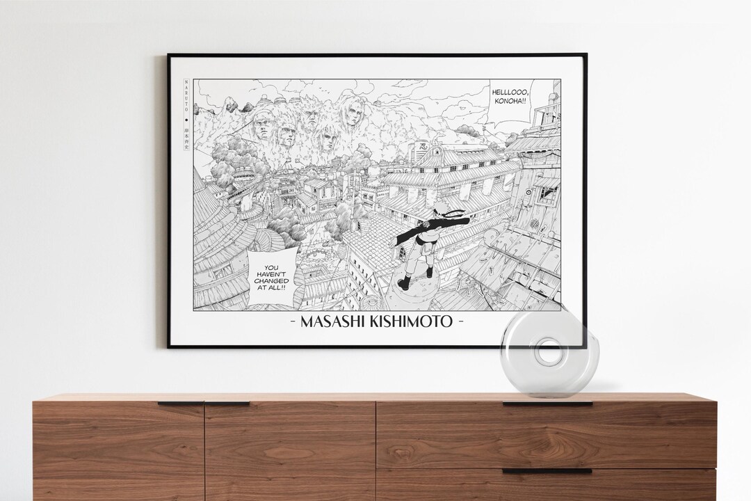 Classic Anime Poster Prints - Retro Manga Wall Art (A4, A3