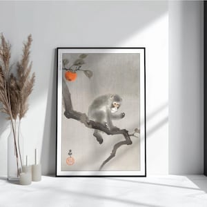 Animal Ukiyo-e Wall Art - Ohara Koson wall art, Nature-inspired decor, japan animal art, ukiyo-e art print, Japanese Art Poster