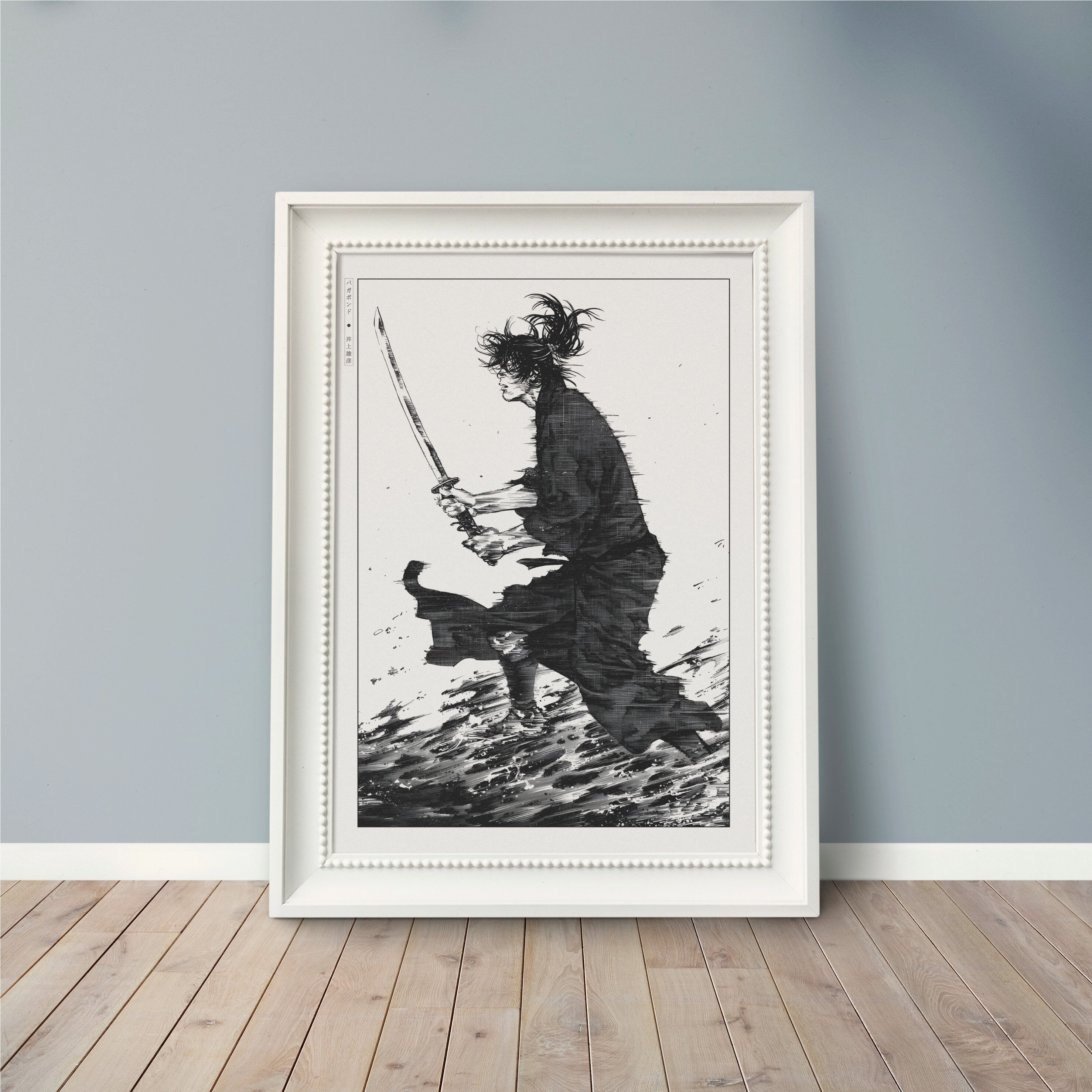 Vagabond Manga Anime Series Hd Matte Finish Poster Paper Print