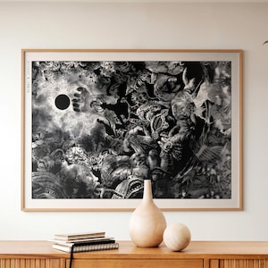 Berserk Manga Poster, Kentaro Miura Art Print, Japanese Anime Wall Art Gifts, A3/A4/A5 Framed Posters