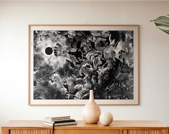 Berserk Manga Poster, Kentaro Miura Kunstdruck, Japanische Anime Wandkunst Geschenke, A3/A4/A5 gerahmte Poster