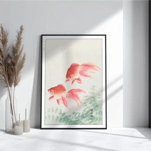 Animal Ukiyo-e Wall Art - Ohara Koson wall art, Nature-inspired decor, japan animal art, ukiyo-e art print, Japanese Art Poster