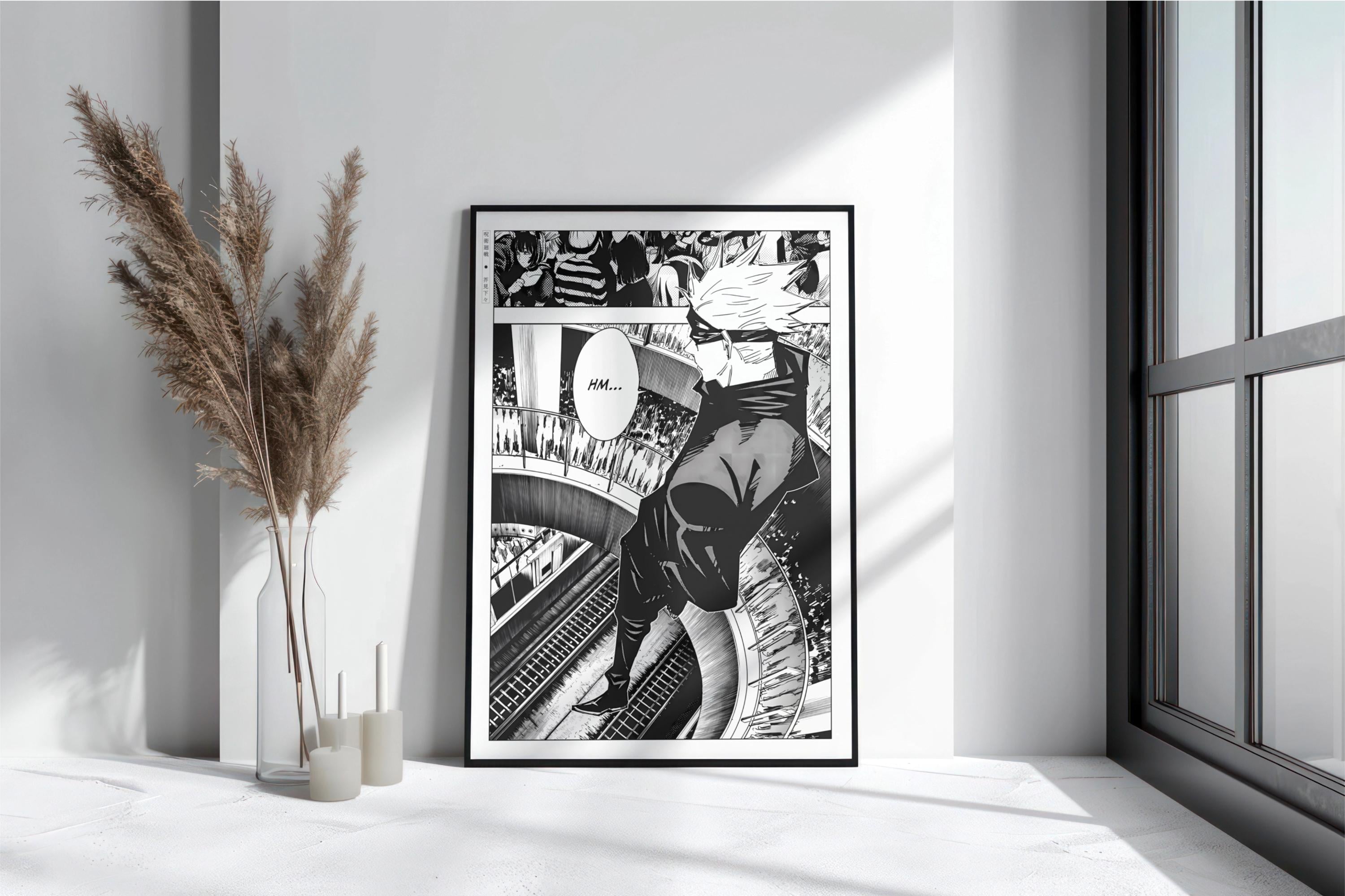 アニメウォールアート |芥見下々のマンガポスターとフレーム - Etsy 日本