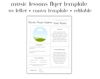 EDITABLE Music Studio Policy Template - Digital Printable - Etsy Israel
