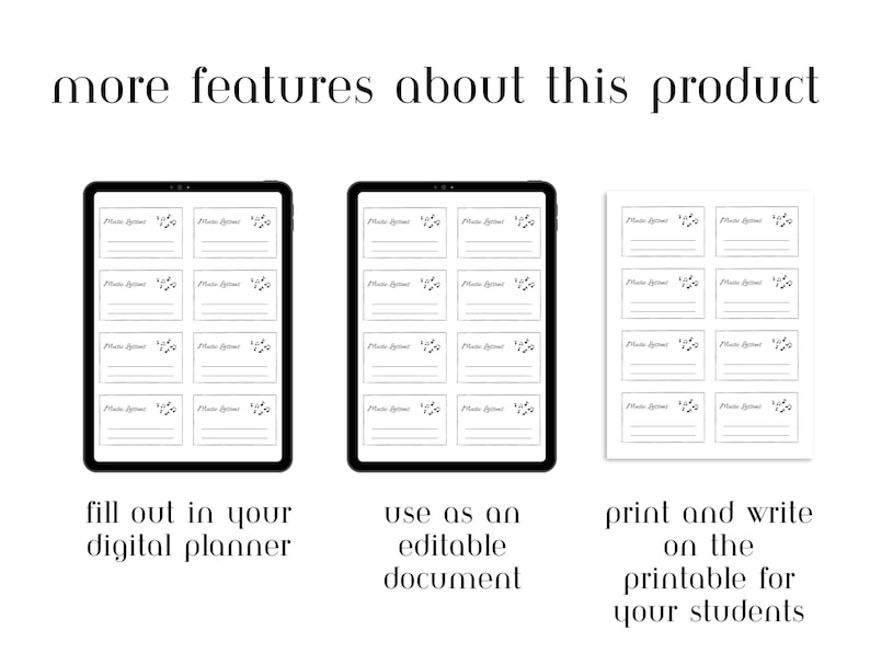 Printable Flashcards for Music Teachers Music Lessons Digital Resource ...
