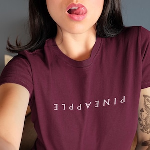 Pineapple Upside Down T-Shirt